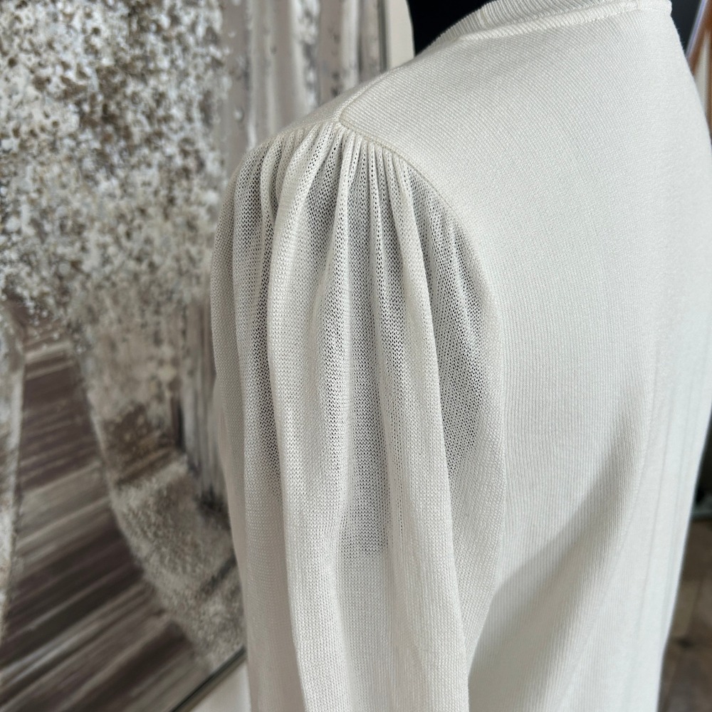 Contemporaine Par Simons Womens Cotton Blend Mock Neck Long Sleeve‎ Top - M - Picture 4 of 10